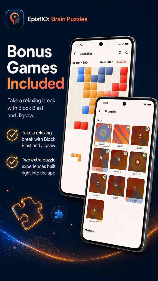 EpistIQ screenshot: Bonus games