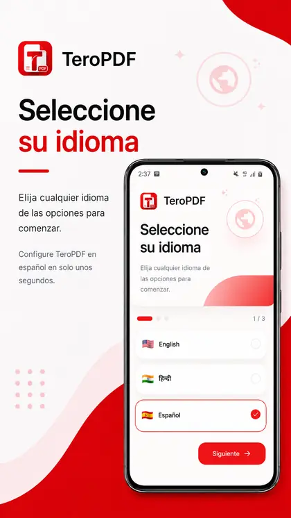 Captura de pantalla de TeroPDF 1/7