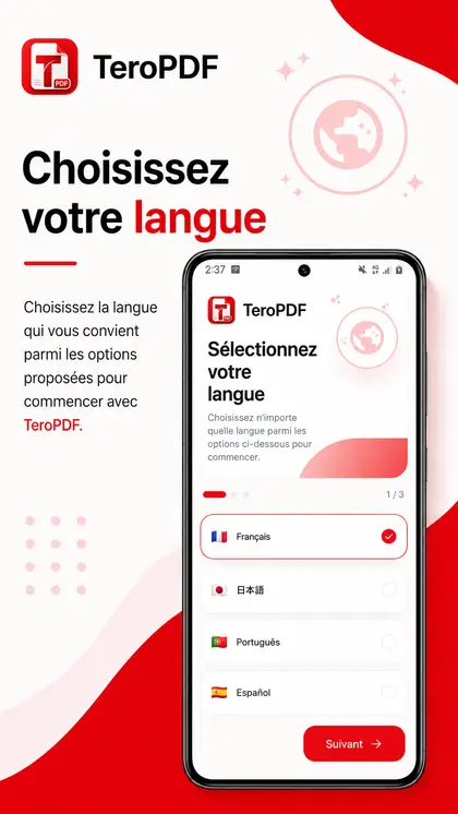 Capture d'écran de TeroPDF 1/7