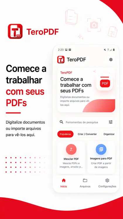 Captura de tela do TeroPDF 2/7